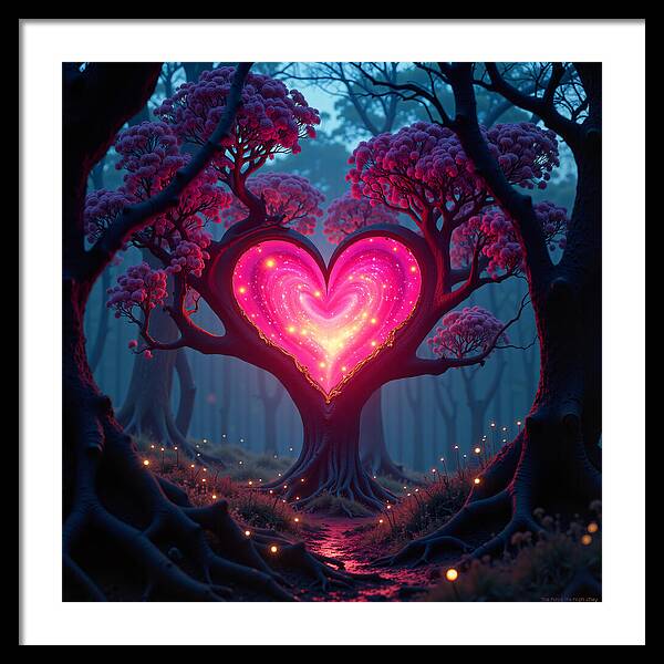 Nature's Heartbeat - Framed Print