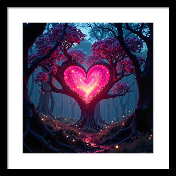 Nature's Heartbeat - Framed Print