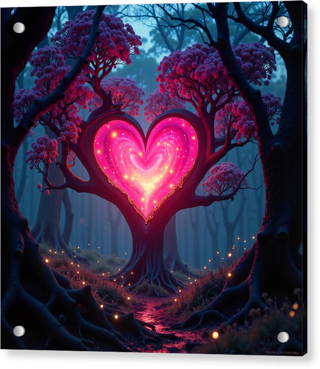Nature's Heartbeat - Acrylic Print