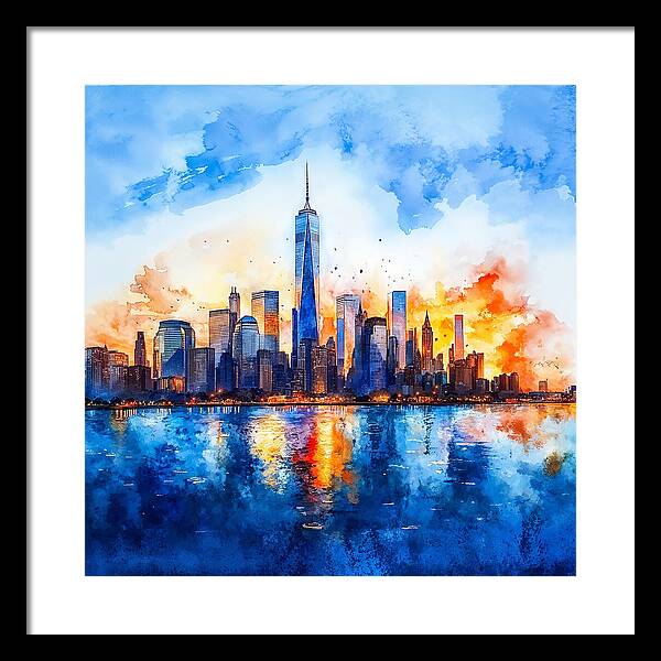 New Dawn Rising - Framed Print