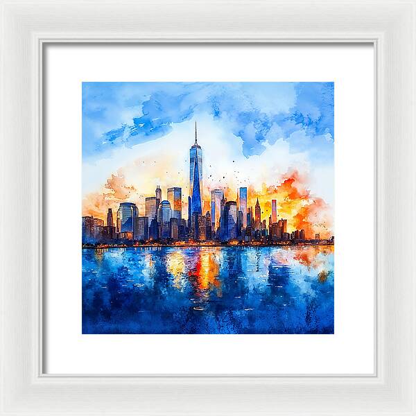 New Dawn Rising - Framed Print