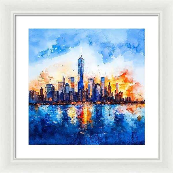 New Dawn Rising - Framed Print