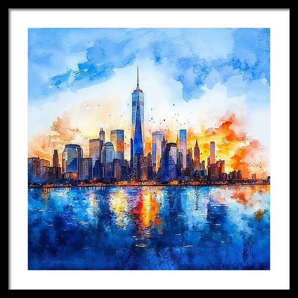 New Dawn Rising - Framed Print