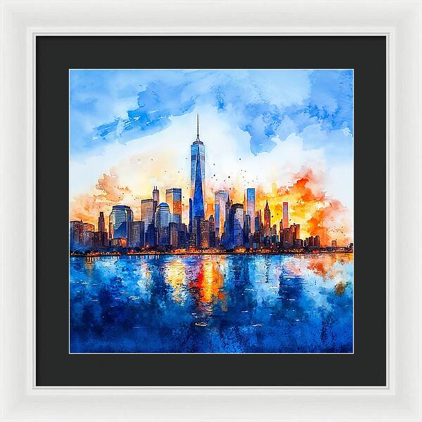 New Dawn Rising - Framed Print