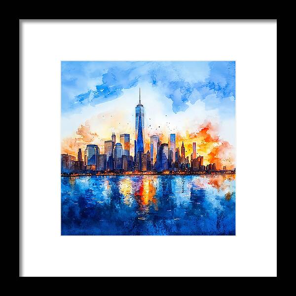 New Dawn Rising - Framed Print