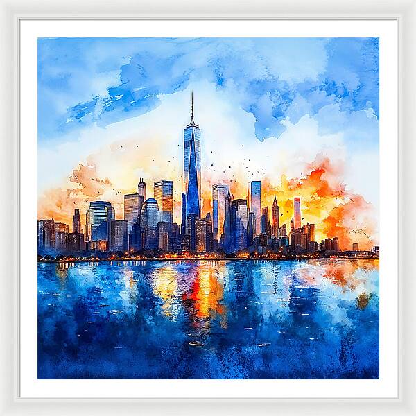 New Dawn Rising - Framed Print