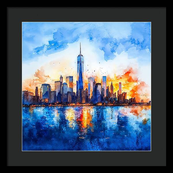 New Dawn Rising - Framed Print