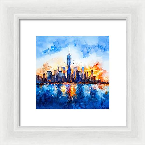 New Dawn Rising - Framed Print