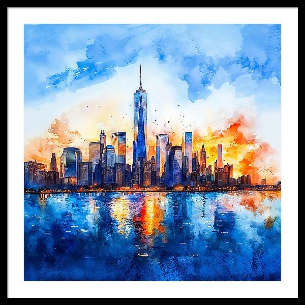 New Dawn Rising - Framed Print