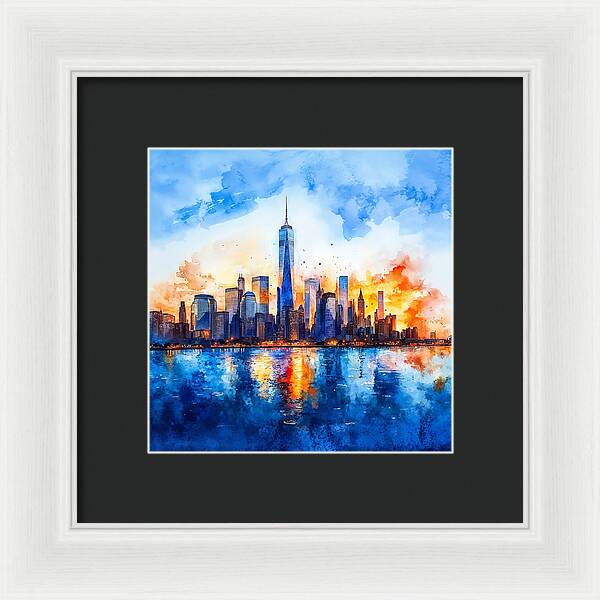 New Dawn Rising - Framed Print