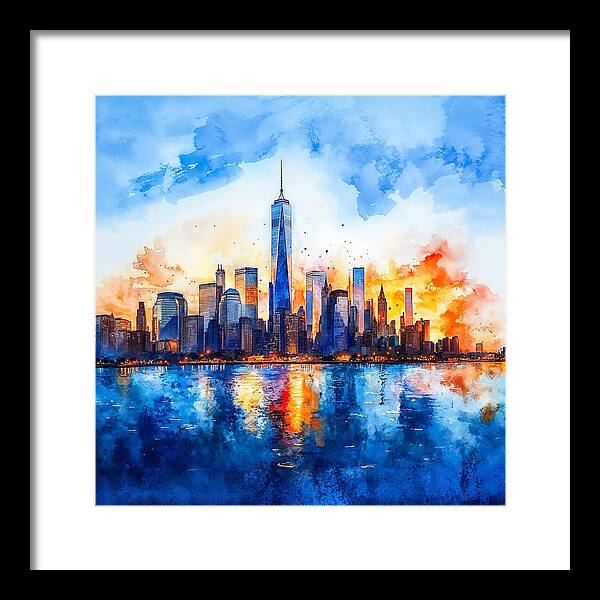 New Dawn Rising - Framed Print