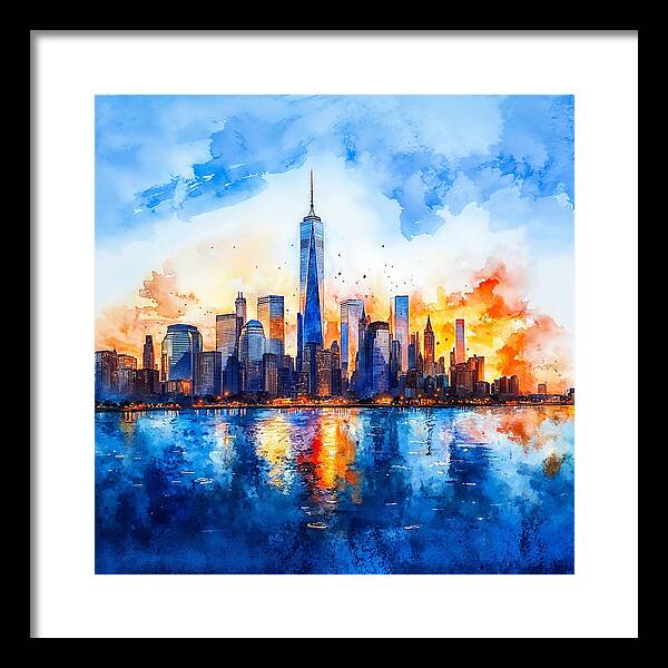 New Dawn Rising - Framed Print