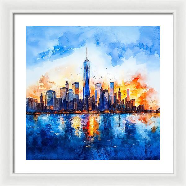 New Dawn Rising - Framed Print