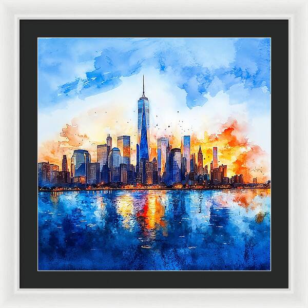 New Dawn Rising - Framed Print