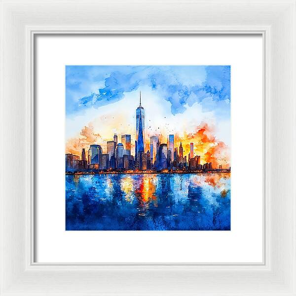 New Dawn Rising - Framed Print