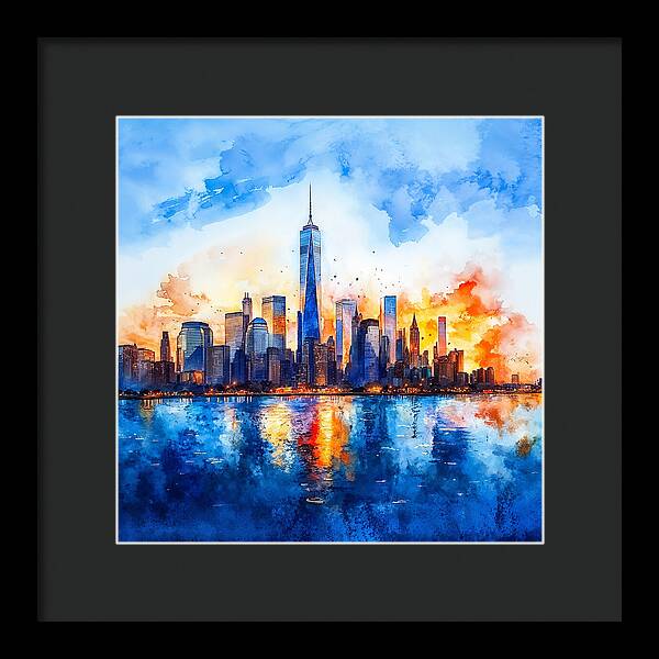 New Dawn Rising - Framed Print