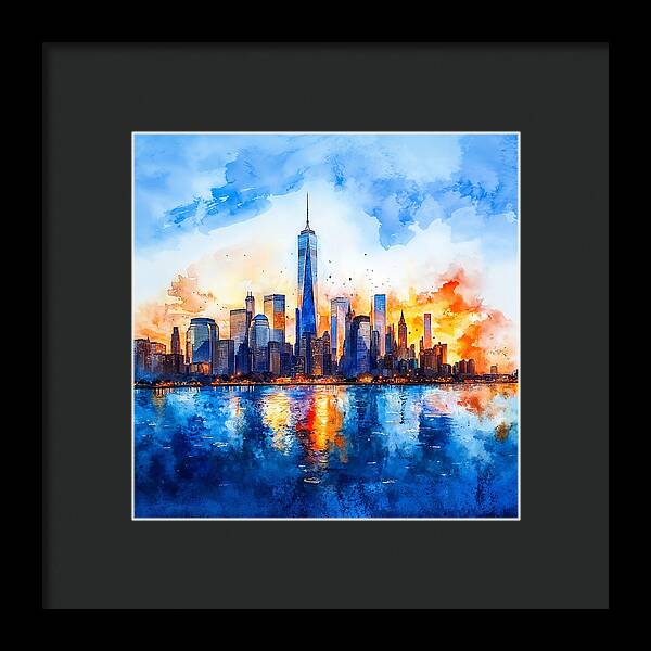 New Dawn Rising - Framed Print