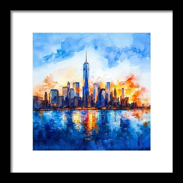 New Dawn Rising - Framed Print