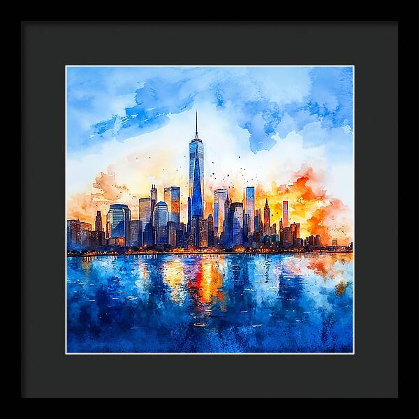 New Dawn Rising - Framed Print