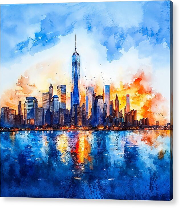 New Dawn Rising - Acrylic Print