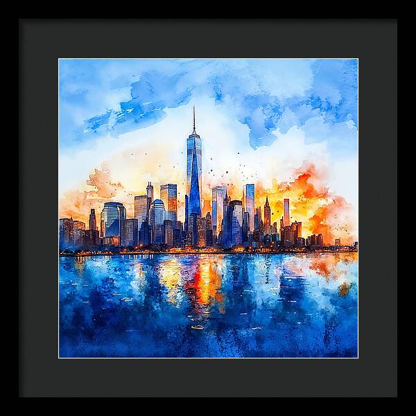 New Dawn Rising - Framed Print