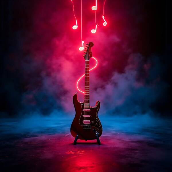 Notes of Fire - Art Print