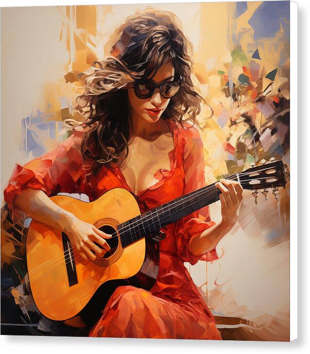 Orange Rhapsody - Canvas Print