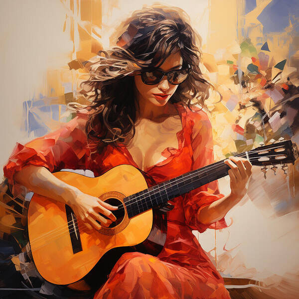 Orange Rhapsody - Art Print