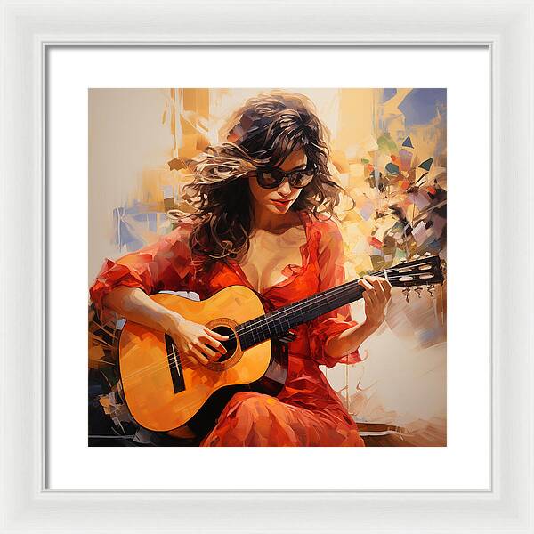 Orange Rhapsody - Framed Print