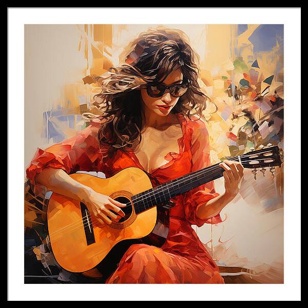 Orange Rhapsody - Framed Print