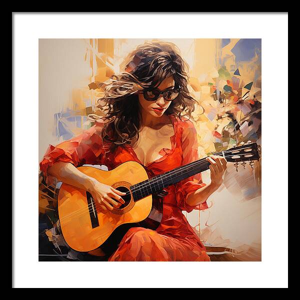 Orange Rhapsody - Framed Print