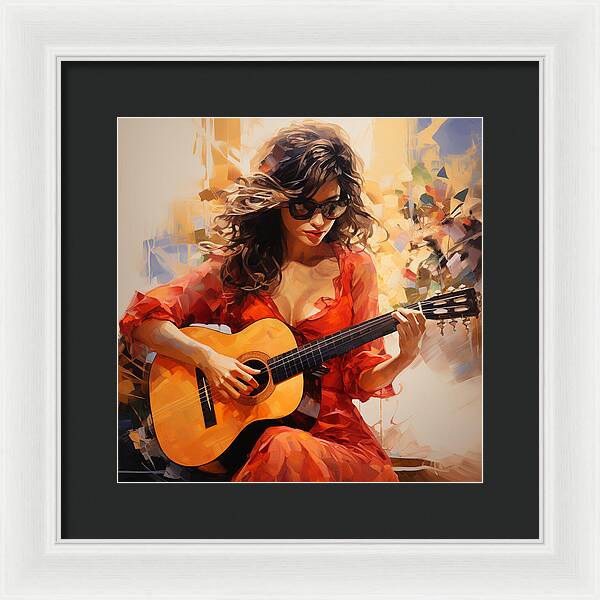 Orange Rhapsody - Framed Print