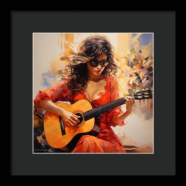 Orange Rhapsody - Framed Print