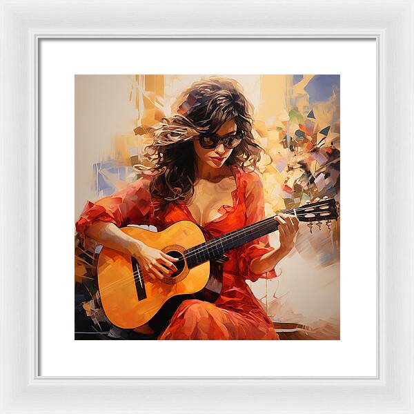 Orange Rhapsody - Framed Print