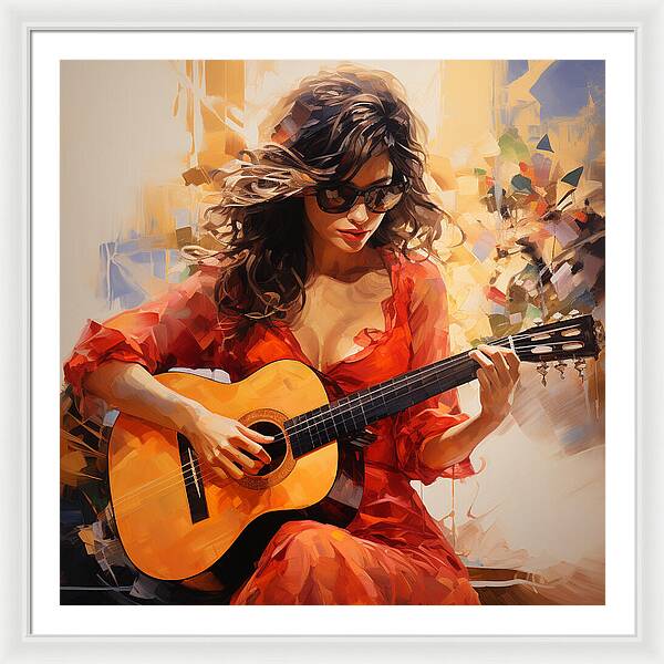 Orange Rhapsody - Framed Print