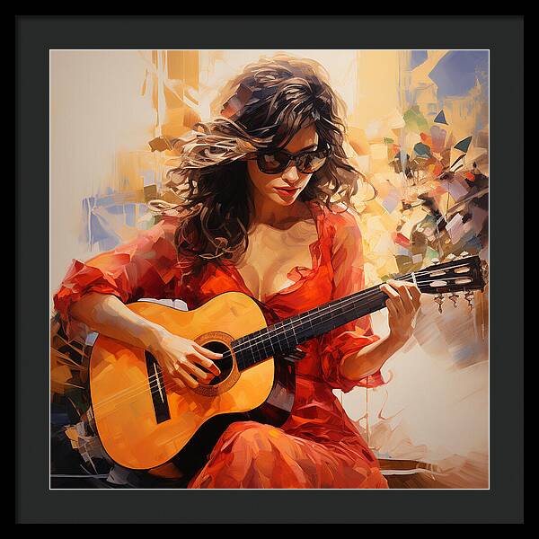 Orange Rhapsody - Framed Print