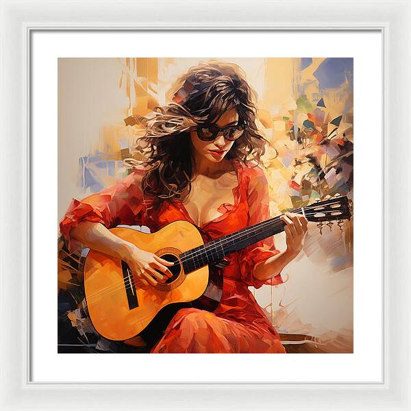 Orange Rhapsody - Framed Print