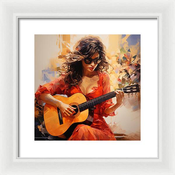 Orange Rhapsody - Framed Print