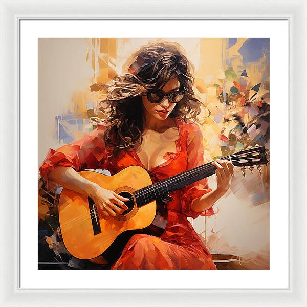 Orange Rhapsody - Framed Print