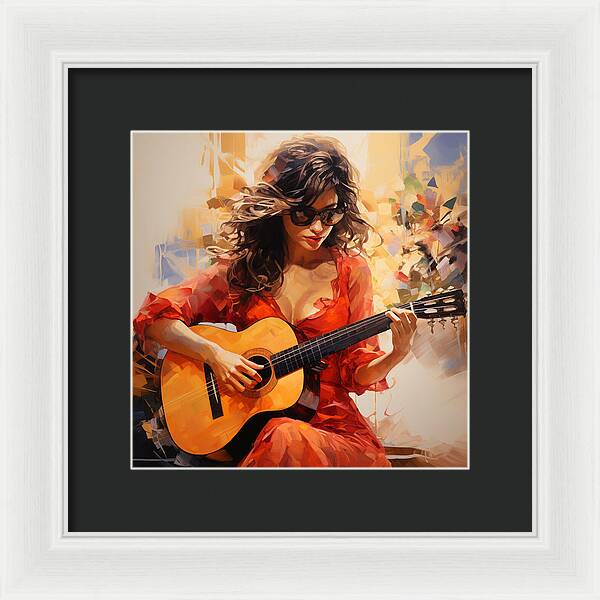 Orange Rhapsody - Framed Print