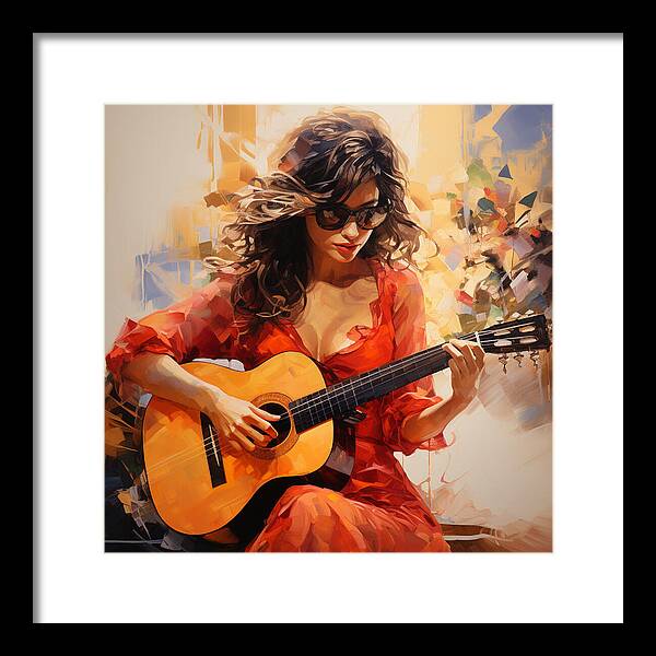 Orange Rhapsody - Framed Print