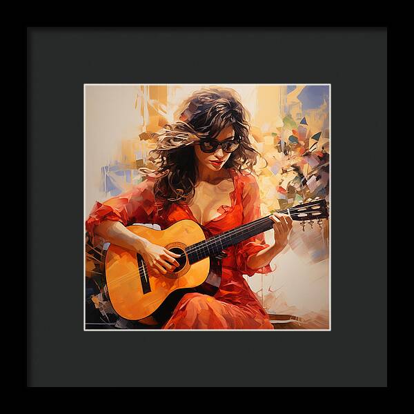 Orange Rhapsody - Framed Print