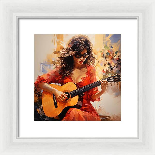 Orange Rhapsody - Framed Print
