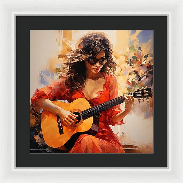 Orange Rhapsody - Framed Print