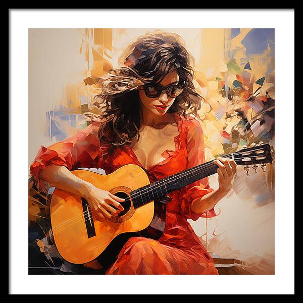 Orange Rhapsody - Framed Print