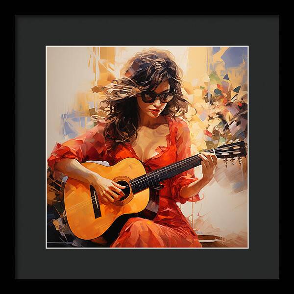 Orange Rhapsody - Framed Print