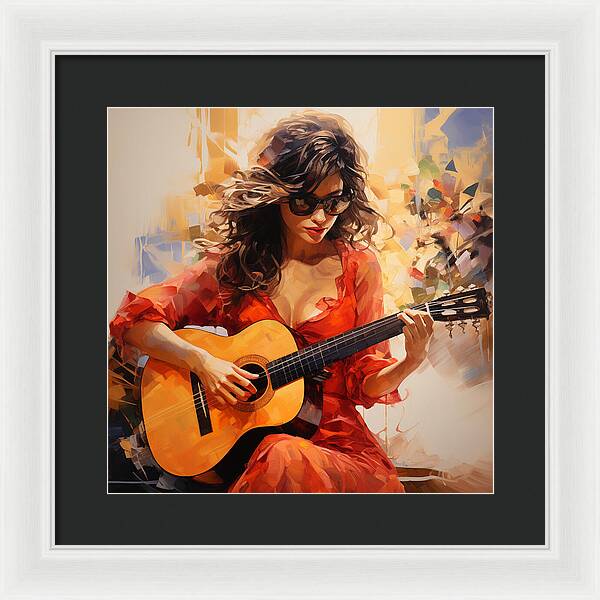 Orange Rhapsody - Framed Print