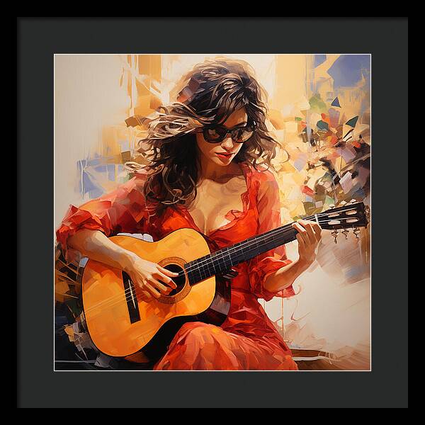 Orange Rhapsody - Framed Print