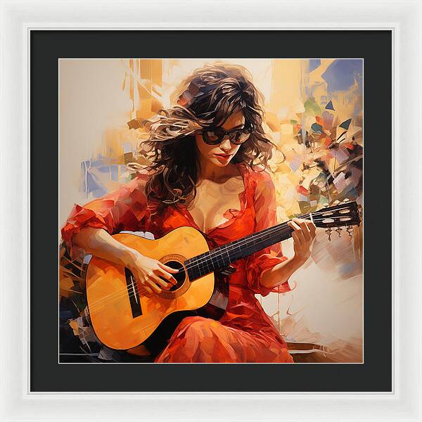 Orange Rhapsody - Framed Print