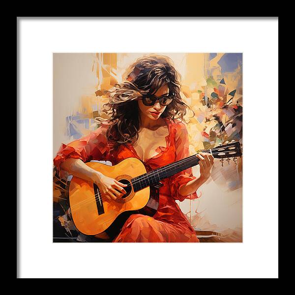 Orange Rhapsody - Framed Print